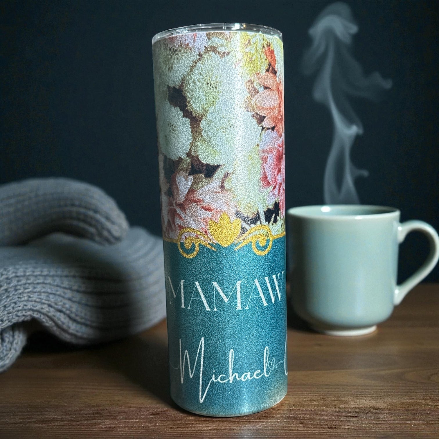 Personalized Grandma Stainless Steel Tumbler