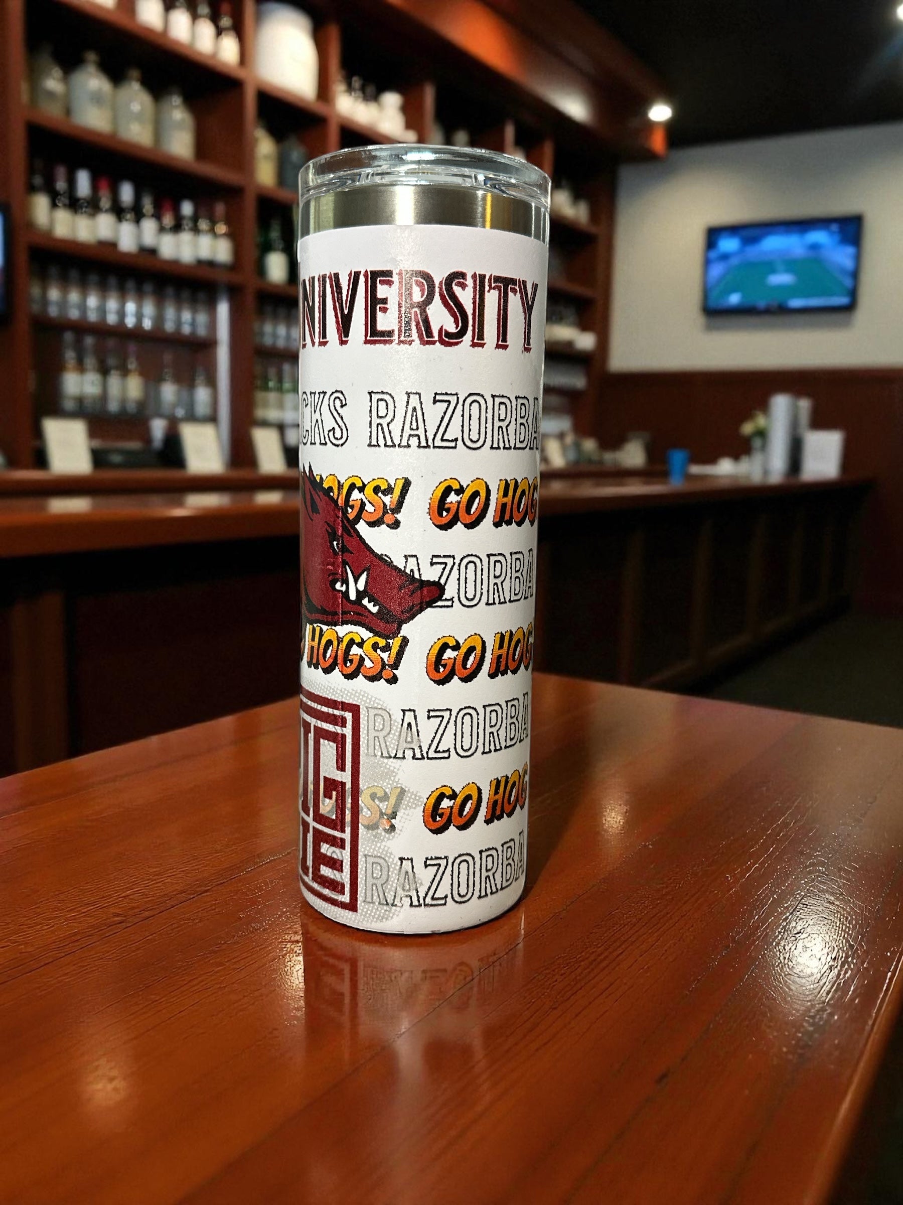 Arkansas Razorback Tumbler