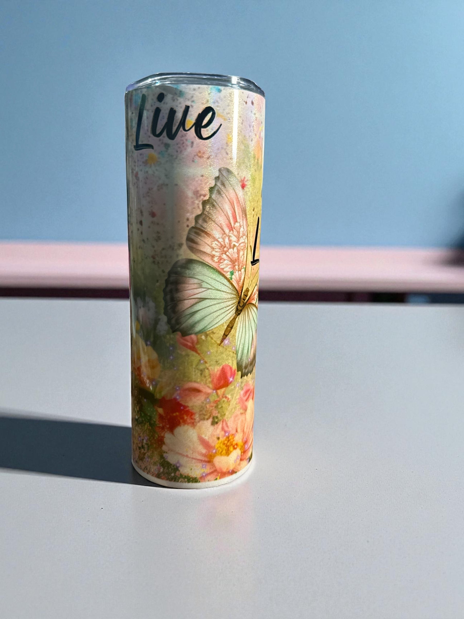 “Live, Love, and Inspire” Tumbler