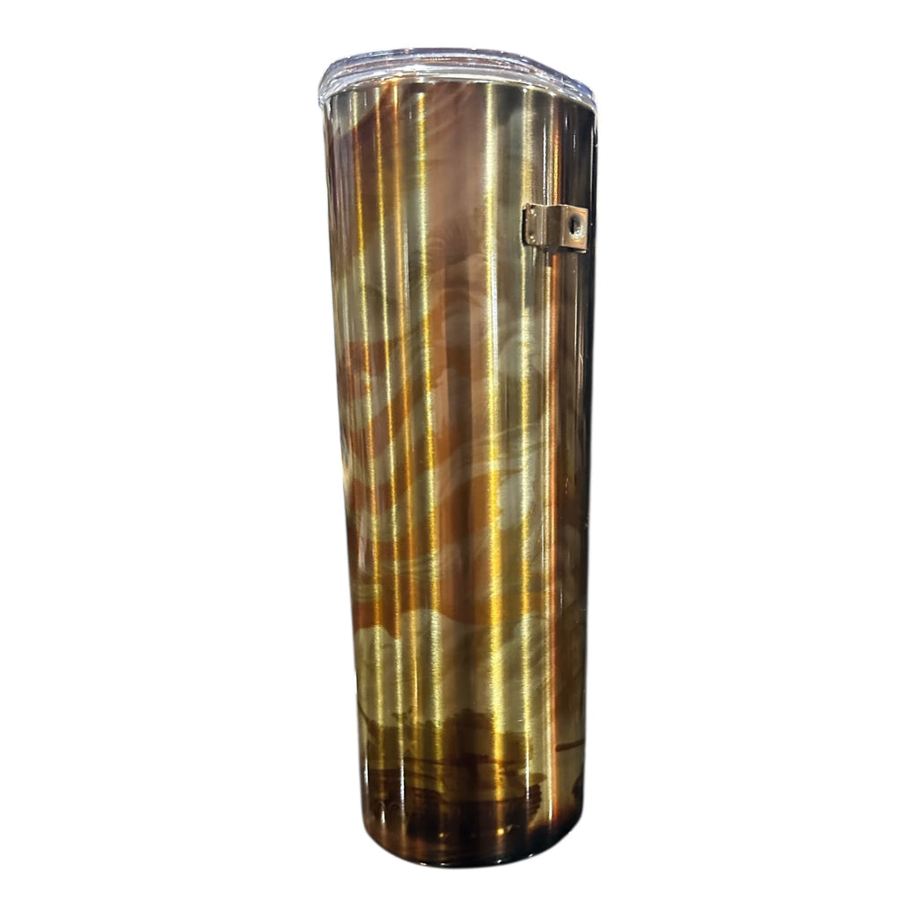 “American Soldier” tumbler with handle