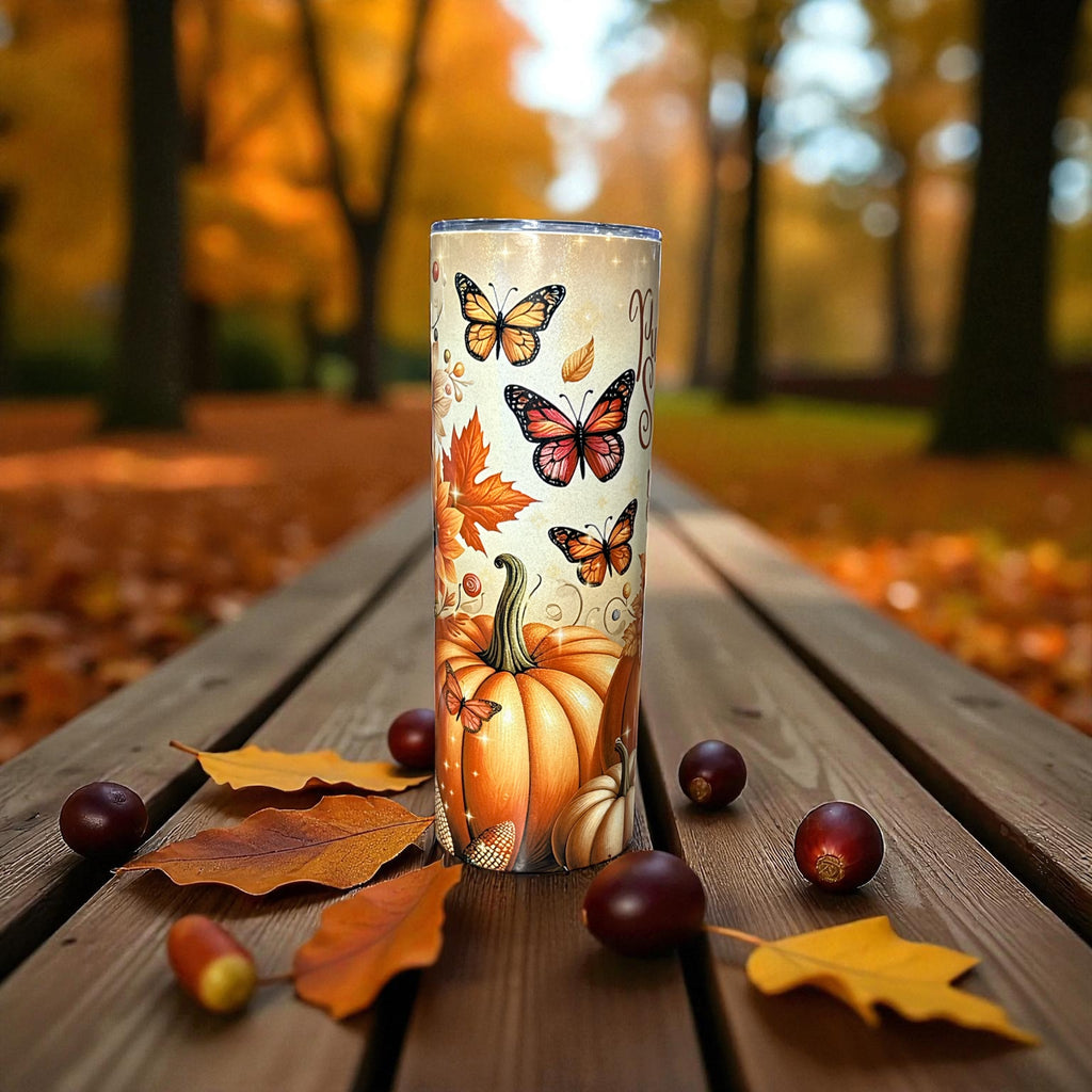 'Pumpkin Season" Tumbler