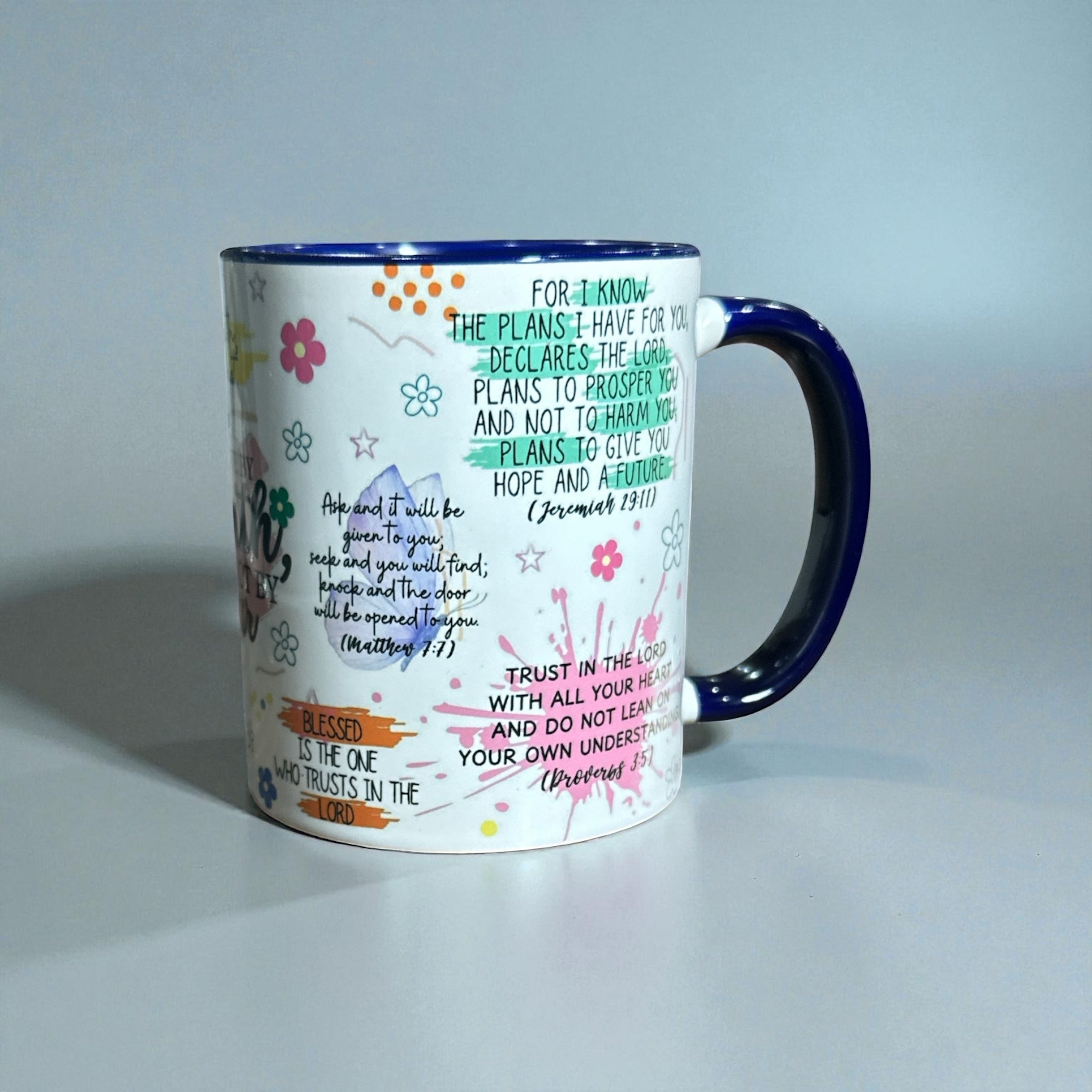“Live By Faith Not Fear” Mug