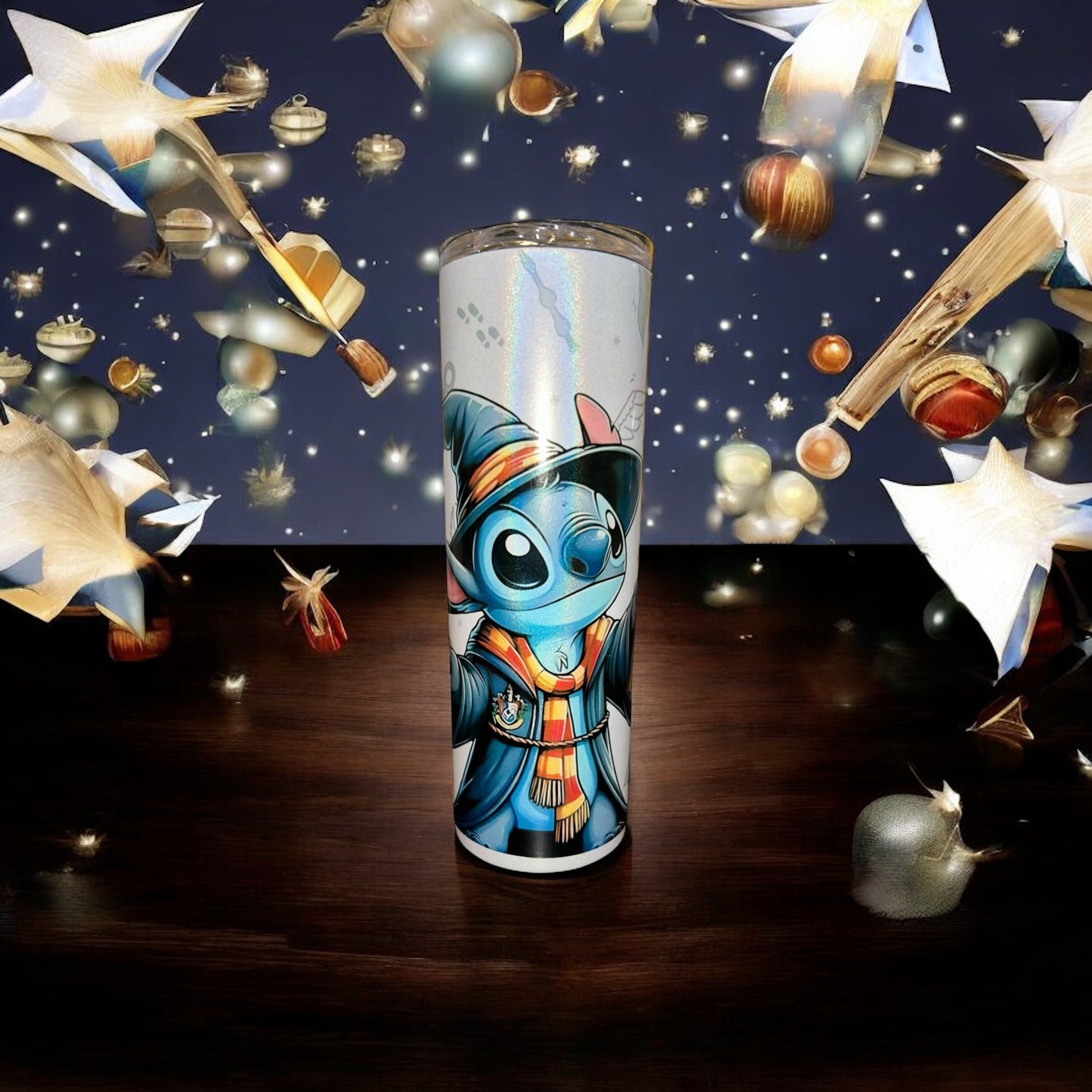 "Stitch Harry Potter” tumbler