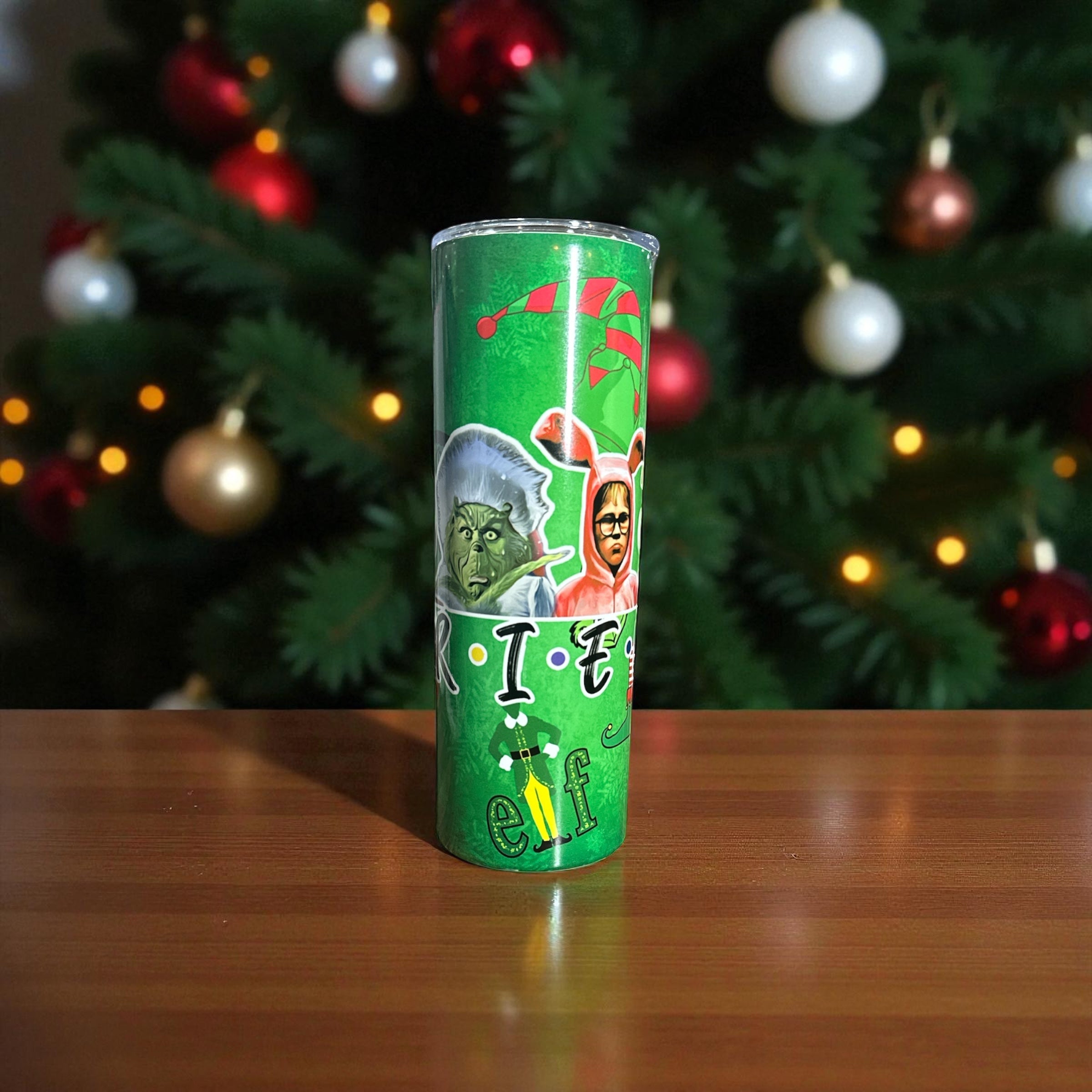 “Christmas Movie Friends” Tumbler – 20 oz.