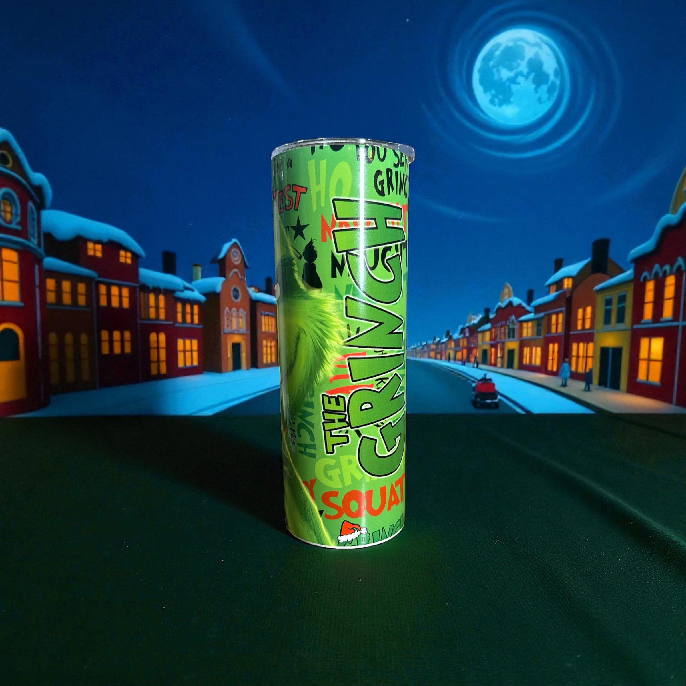 The Grinch Tumbler – 20 oz.