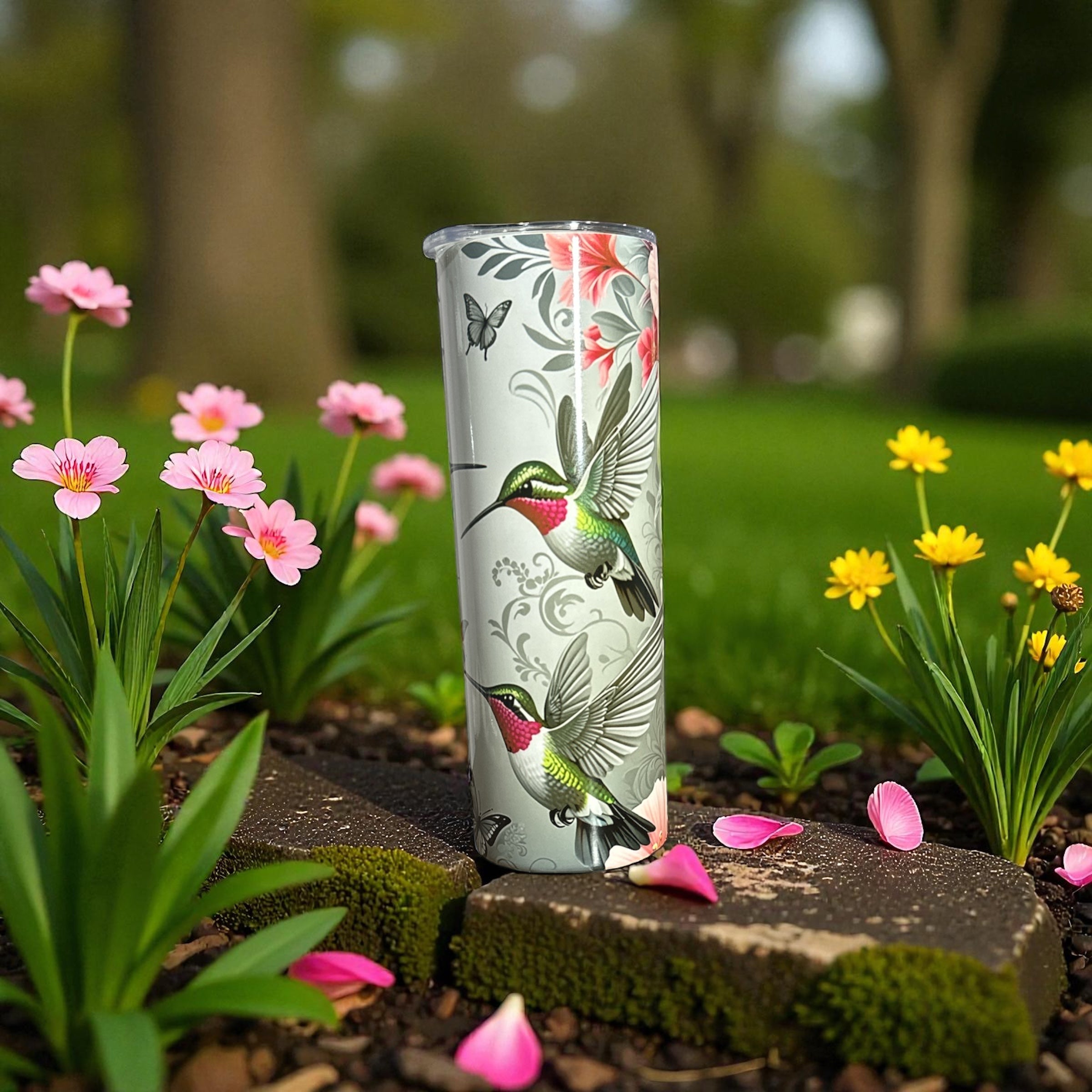 Hummingbirds Tumbler – 20 oz.