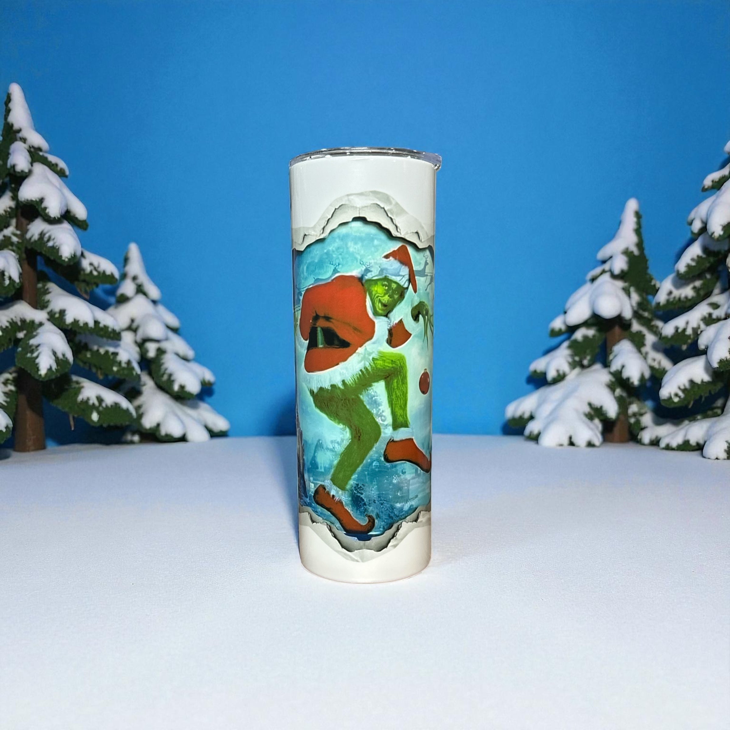 “Sneaky Grinch” Tumbler – 20 oz.