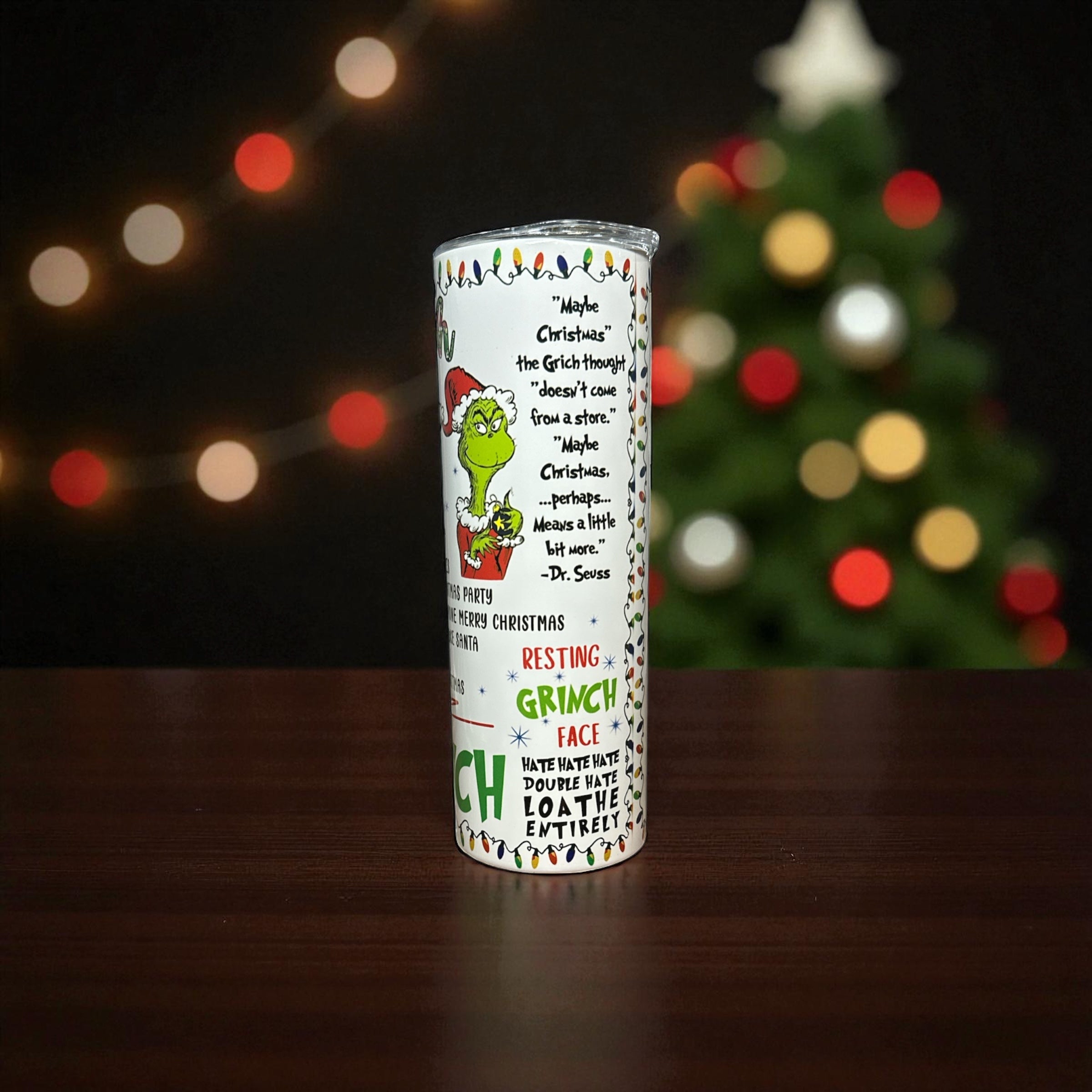 “The Grinch” Tumbler – 20 oz.