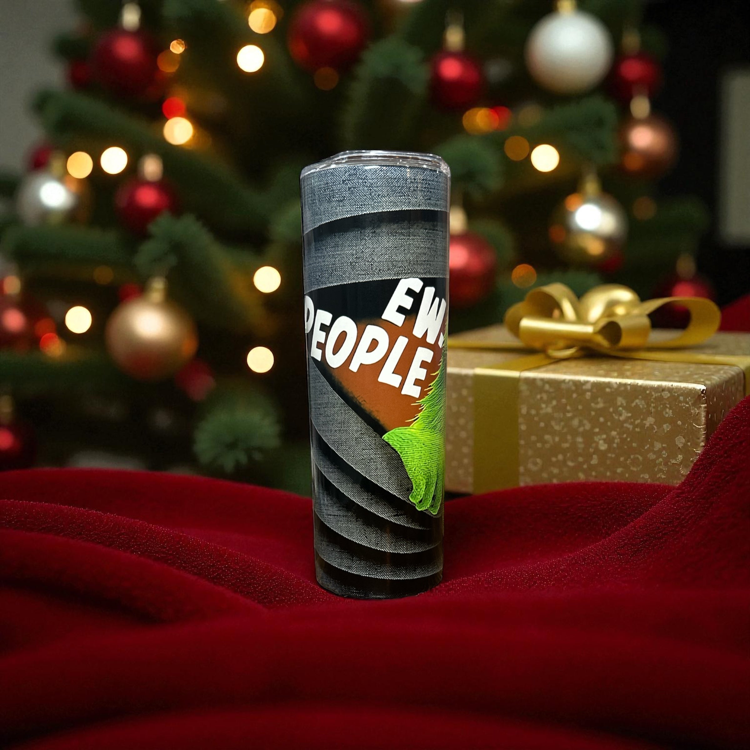 “Ewww People!” Grinch Tumbler – 20 oz.