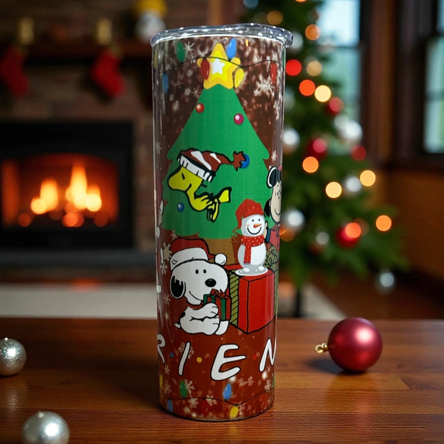 "Peanuts Friends Tumbler" – Snoopy & Charlie Brown – 20 oz.