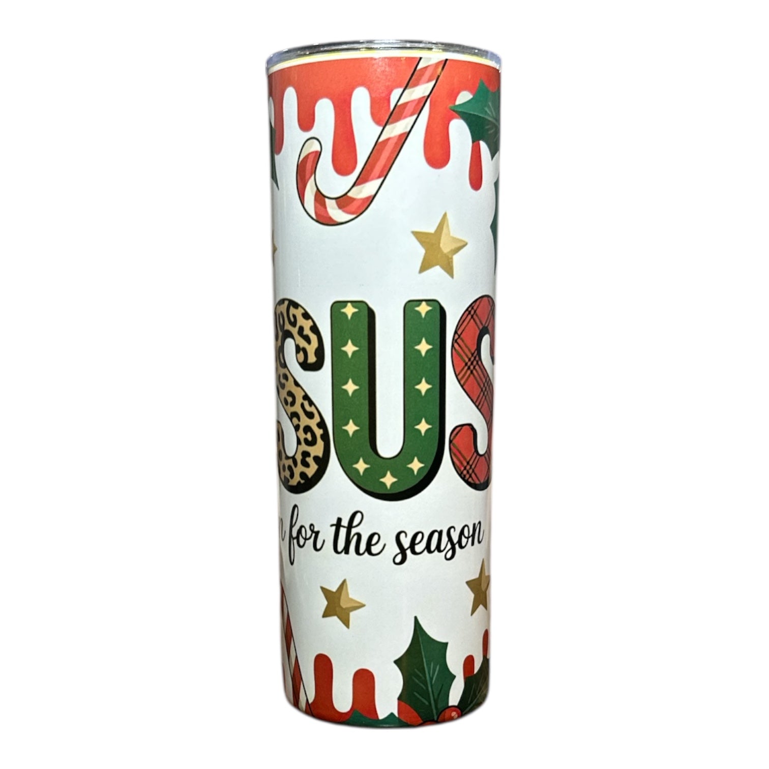 “Jesus Is the Reason for the Season” Tumbler – 20 oz.