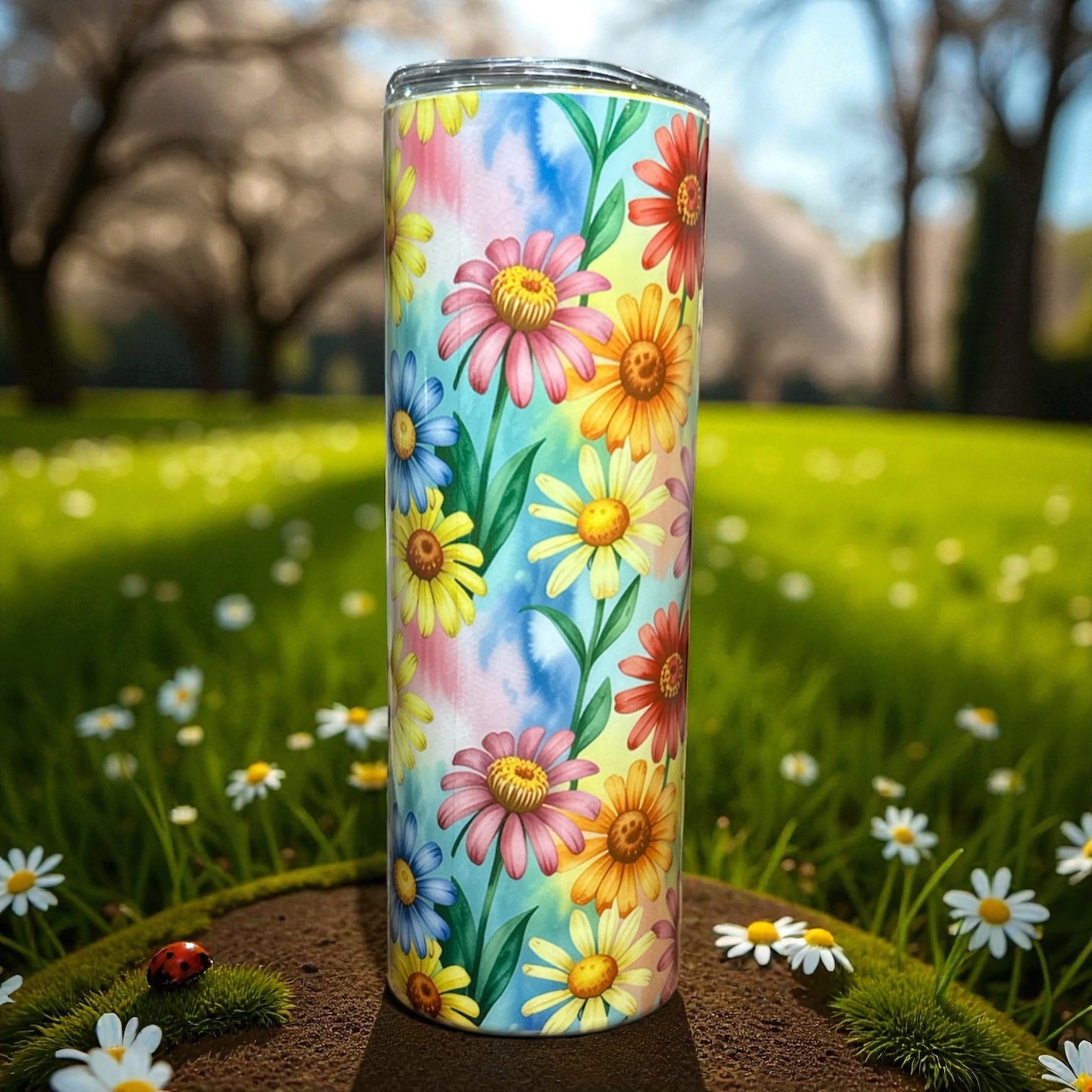 “A Daisy A Day” Tumbler – 20 oz.