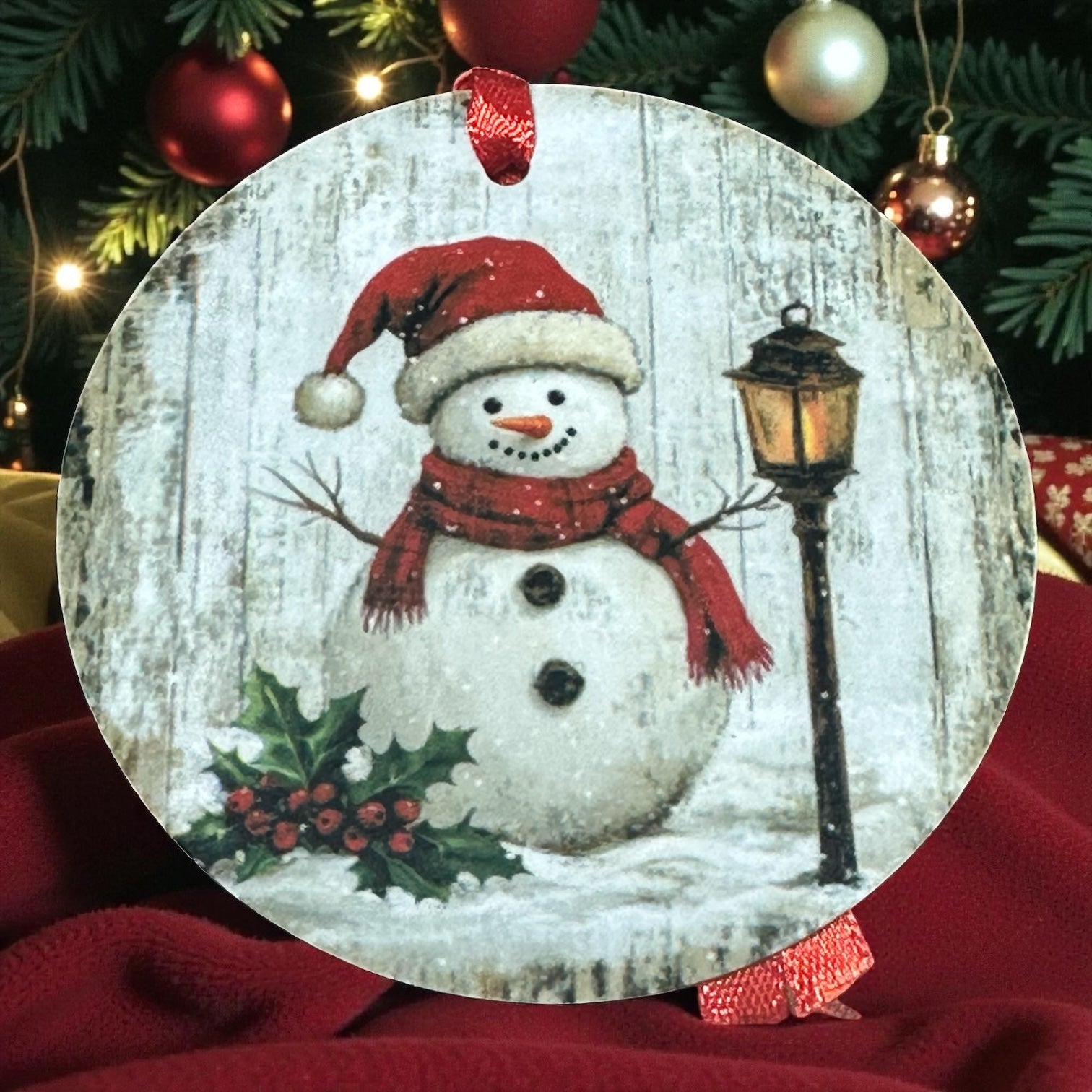 “Snowman” Christmas Ornament