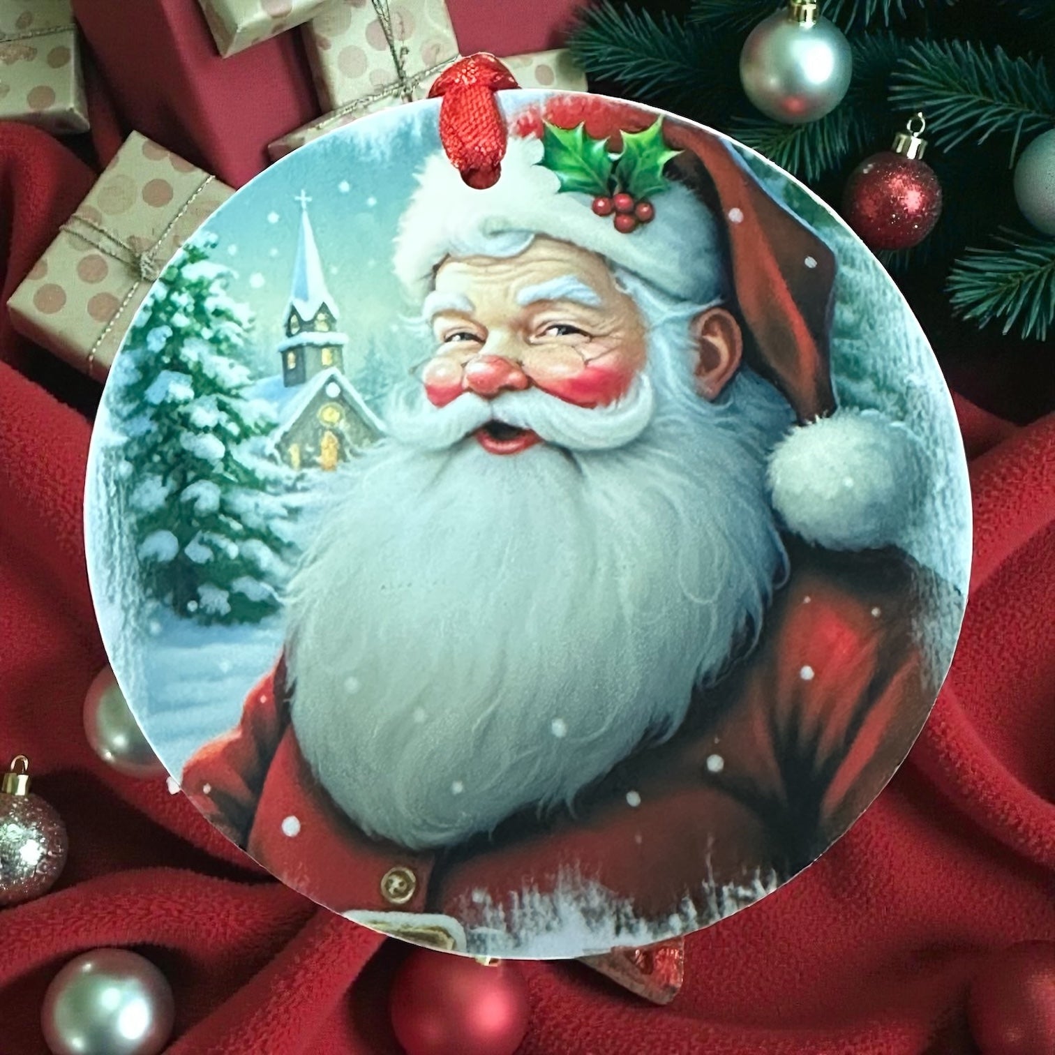 “Santa Claus” Christmas Ornament