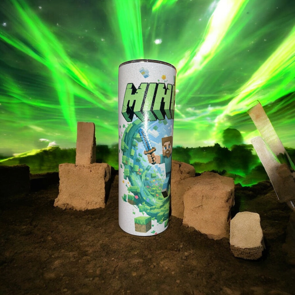 "Minecraft” tumbler