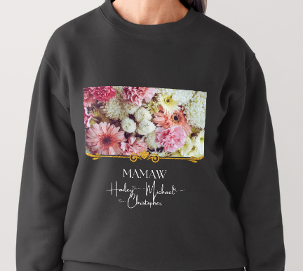 Personalized Grandma Sweatshirt