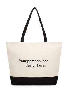 Personalized Grandma Tote Bag - Quality Canvas