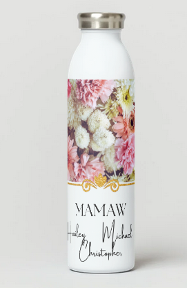 Personalized Grandma Water Bottle